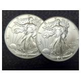 (2) 2021 T2 Silver Eagles