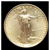1986 1/10 Oz. $5 Eagle Unc. 1st Year Issue