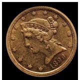 1899-S $5 Gold Liberty Half Eagle