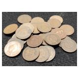 (30) Indian Head Cents Back To 1884
