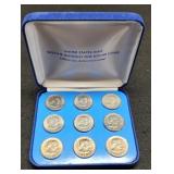 (9) Different S.B. Anthony Dollars BU