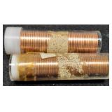 (2) Rolls 1975 BU L. Cents P&D