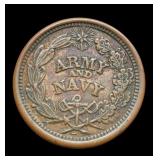 Civil War Token Army/Navy Federal Union