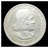 1892 Columbian Comm. Half Dollar AU