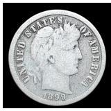 1899 Barber Dime