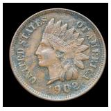 1902 Indian Head Cent w/ Full Liberty