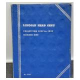 1909-1940 Lincoln Cent Album w/