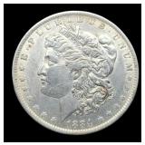1884-O Morgan Dollar AU