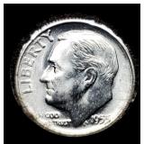 1955-S R. Dime CH BU Hard Date