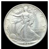 1943 W. Liberty Half Dollar Unc.