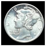 1937 M. Dime Unc.