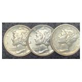 (3) 1941 M. Dimes P,D,S AU