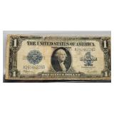 1923 $1 Large Size Silver Certificate Note