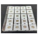 (20) Mercury Dimes Back To 1916