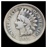 1859 Indian Head Cent 1st Year