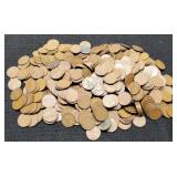 (5) Hundred Wheat Cents Sold By The Hundred