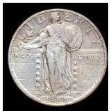 1929-D S. Liberty Quarter XF