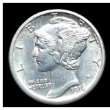 1916-S M. Dime AU