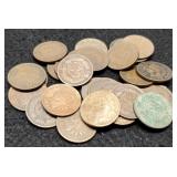 (30) Indian Head Cents Back To 1887
