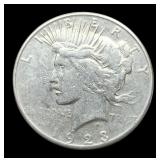1923-S Peace Dollar VF