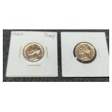 (2) Proof J. Nickels 1957, 1960
