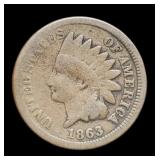 1863 Indian Head Cent