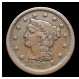 1848 Large Cent VF