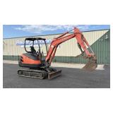 Kubota KX71-3S Mini Excavator & Bucket