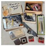 Model Railroad Bench Tooks, Kit Parts, etc.