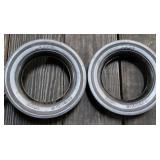 NOS ESKA Script Pedal Tractor Front Rubber Tires