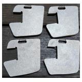 Set of 4 Custom Pedal Tractor Suitcase Weights
