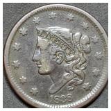 1838 Large Cent Early US Coin