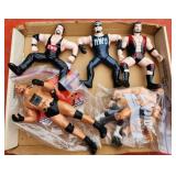 Vintage Wrestling Figures incl. Handheld Game