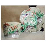 Impressive Japanese Satsuma Teacup & Saucer Set
