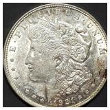 1921 Morgan Silver Dollar BU