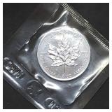 1989 Canada 1oz Silver Maple Leaf .9999