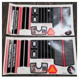 2 International Pedal Tractor Decal Sets Ertl