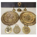 Horse Brass, English Peerage Pub Trays, Candles