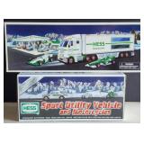 Pair of HESS Toy Trucks, New in Box
