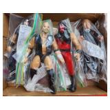 Vintage Jakks Pacific Wrestling Figures Badd
