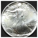 1991 1oz Silver Eagle BU