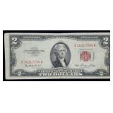 1953 $2 Red Seal Legal Tender High Grade Note