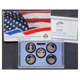 2010 America the Beautiful Quarter Proof Set MIB