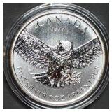 2015 Canada 1oz .9999 Silver Wildlife Round BU