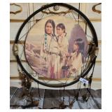 23" Native American Dream Catcher with Art