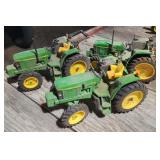 ERTL 1/16 John Deere 6410 Utility Tractors x3