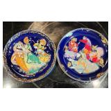 Pair of Rosenthal Bjorn Wiinblad Plates