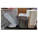 Paper Shredder & 2 Office Waste Cans