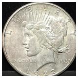 1922-S Peace Silver Dollar