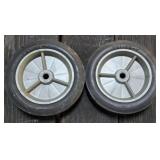 7x1.50 Pedal Tractor Front Tires, Gray Rims